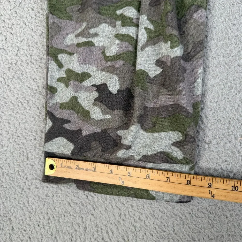 TIME AND TRU Camo Sweatpants Women 4X Green Plus Size Knit Athleisure Drawstring - Picture 9 of 9